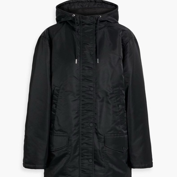 Theory Jackets & Blazers - Theory Black Aero Nylon Puffer Jacket